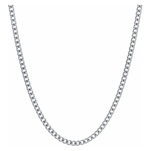 Collar cadena cubana 3mm acero