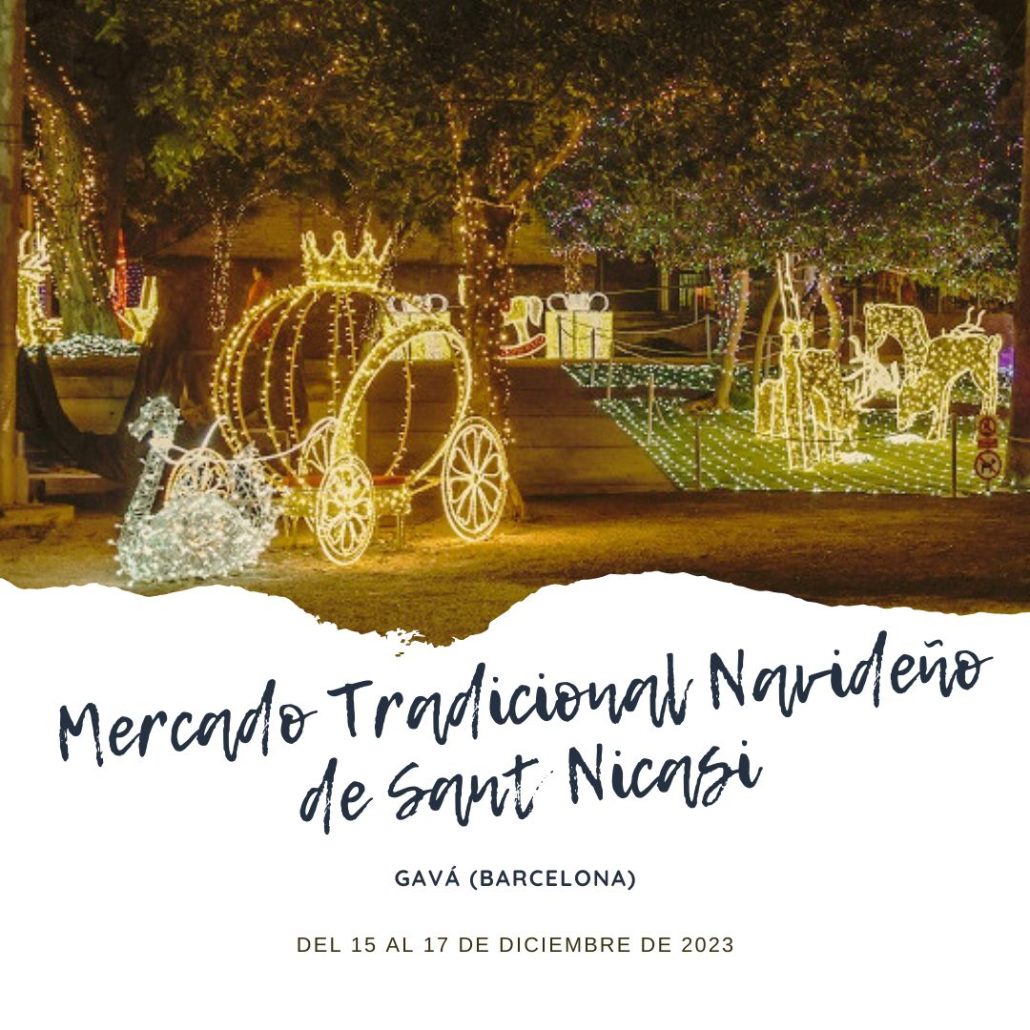 Mercado Tradicional Navideño de Sant Nicasi 2023 Gavà portada blog